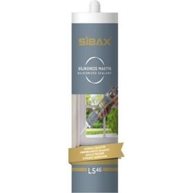 Sibax Beyaz 450 gr Silikonize Mastik