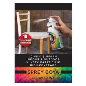 Sibax Lacivert 400 ml Sprey Boya