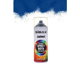 Sibax Lacivert 400 ml Sprey Boya