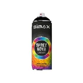 Sibax Metalik Gümüş 400 ml Sprey Boya
