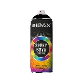Sibax Parlak Siyah 400 ml Sprey Boya