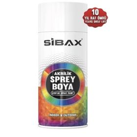 Sibax Ral 301 400 ml Beyaz Sprey Boya