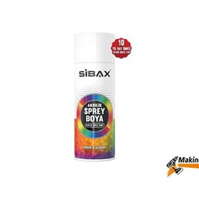 Sibax RAL9005 Siyah 250 ML Akrilik Sprey Boya
