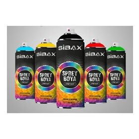 Sibax RAL9006 Gümüş Gri 400 ml Sprey Boya