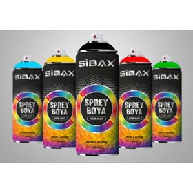 Sibax RAL9006 Gümüş Gri 400 ml Sprey Boya