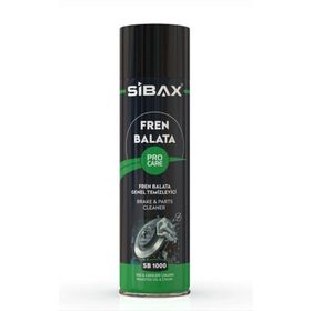 Sibax SB1000 500 ml. Fren Balata Genel Temizleyici Sprey