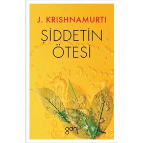 Şiddetin Ötesi - Juddi Krishnamurti
