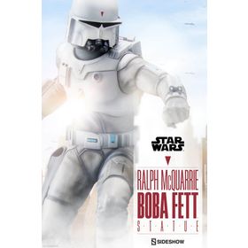 Sideshow Collectibles Ralph McQuarrie Boba Fett Statue Figür
