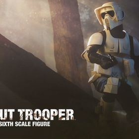 Sideshow Collectibles Scout Trooper Sixth Scale Figure