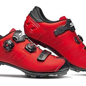 Sidi Dragon 5 Matt Kırmızı Dağ Bisiklet Ayakkabısı