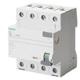 Siemens 25A 30mA 400V 3Faz Nötr Kaçak Akım Rölesi