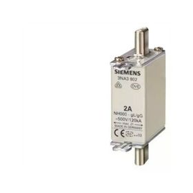 Siemens 3NA3802 2A 21 mm Steatit Seramik Gövdeli NH Bıçaklı Sigorta Buşon