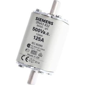 Siemens 3NA3832 Steatit Gövdeli NH-Bıçaklı 125A Sigorta