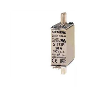 Siemens 3NE1820-0 80A 21 mm Bıçaklı Tip Sitor Hızlı Sigorta Buşon