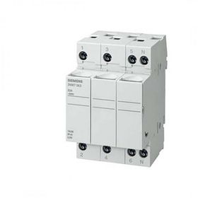 Siemens 3NW7033 32A 10x38 mm 3 Kutuplu Silindirik Kartuş Sigorta Yuvası