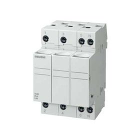 Siemens 3NW7333 20A 8x32 mm 3 Kutuplu Silindirik Kartuş Sigorta Yuvası