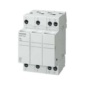 Siemens 3NW7333 20A 8x32 mm 3 Kutuplu Silindirik Kartuş Sigorta Yuvası