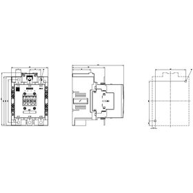 Siemens 3RT1055-6AP36 Sirius Kontaktör