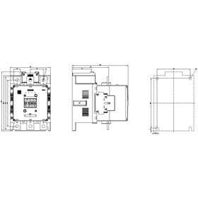 Siemens 3RT1064-6AP36 Sirius Kontaktör