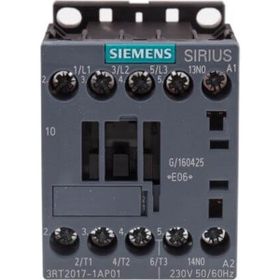 Siemens 3RT2017-1AB01 5.5 kW 24V AC 1 NA Sirius Kontaktör