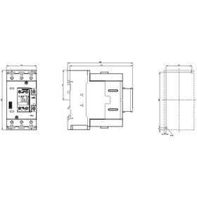 Siemens 3RT2047-1AP00 110A 1NO+NC 230V AC Sirius Kontaktör