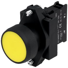 Siemens 3SB6110-0AB10-1CA0 Siyah 1NC Komple Yaylı Buton
