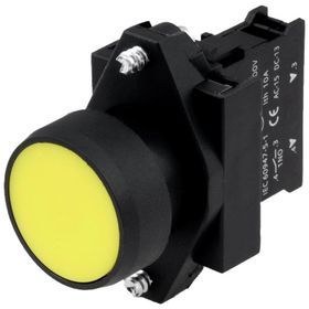 Siemens 3SB6110-0AB40-1BA0 Yeşil Komple Yaylı Dönüşlü Buton