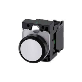 Siemens 3SB6110-0AB60-1BA0 Beyaz 1 NA Buton