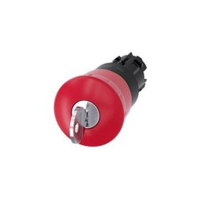 Siemens 3SB6110-1HD20-1CA0 1 NK Kilitli Acil Stop Butonu