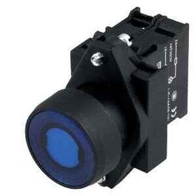 Siemens 3SB6110-4AL11-1NA0 1NO 1/0/2 Komp Kil Kal Mand Buton