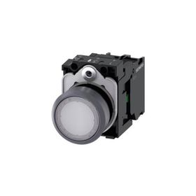 Siemens 3SB6113-0DB60-1BA0 Beyaz 1 NA 24V AC/DC Işıklı Buton