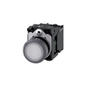 Siemens 3SB6113-0DB60-1BA0 Beyaz 1 NA 24V AC/DC Işıklı Buton