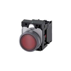 Siemens 3SB6163-0DB30-1BA0 24V AC/DC 1NO Sarı Led Buton