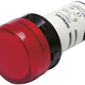 Siemens 3SB6213-6AA20-1AA0 24V AC/DC Kır Sinyal Lambası