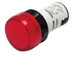 Siemens 3SB6215-6AA30-1AA0 110V AC/DC Sar Sinyal Lambası