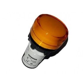 Siemens 3SB6216-6AA30-1AA0 Sarı 230 V AC Sinyal Lambası