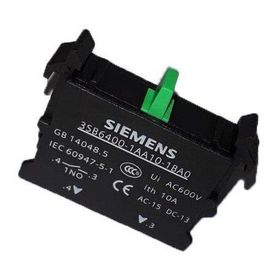 Siemens 3SB6400-1AA10-1BA0 1NO Monoblok Kont Bloğu