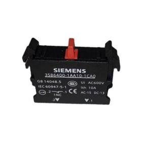 Siemens 3SB6400-1AA10-1CA0 1NC Monoblok Kontak Bloğu