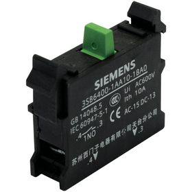 Siemens 3SB6400-1AA10-1CA0 1NC Monoblok Kontak Bloğu
