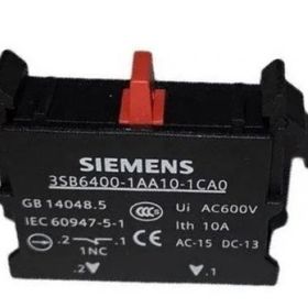 Siemens 3SB6400-1AA10-1CA0 1NC Monoblok Kontak Bloğu