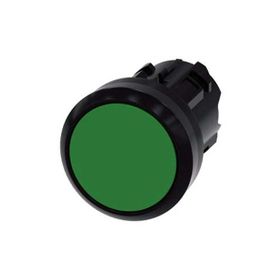 Siemens 3SU1000-0AB40-0AA0 Yay Dönüştü Plastik Yeşil Buton Kafası