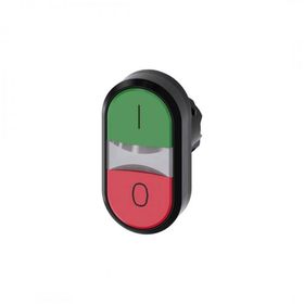 Siemens 3SU1000-3AB42-0AK0 0-1 Yazılı Kırmızı Yeşil İkiz Buton