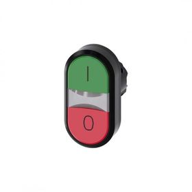 Siemens 3SU1000-3AB42-0AK0 0-1 Yazılı Kırmızı Yeşil İkiz Buton