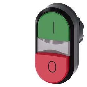 Siemens 3SU1000-3BB42-0AK0 01 Yazılı Kırmızı Yeşil İkiz Buton