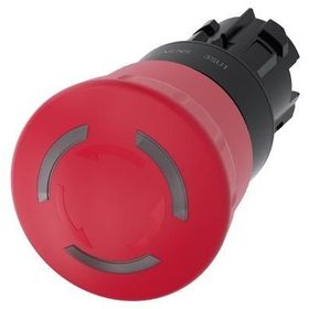 Siemens 3SU1001-1HB20-0AA0 Işıklı Acil Stop Buton Kafası