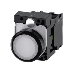 Siemens 3SU1102-0AB60-1BA0 Komple Işıklı Yay Dönüşlü Ac/Dc Beyaz Buton