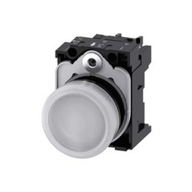 Siemens 3SU1102-6AA60-1AA0 Beyaz 24VAC/Dc Led Sinyal Lambası