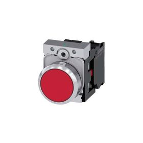 Siemens 3SU1150-0AB20-1CA0 1NC Komple Yay Dönüşlü Metal Kırmızı Buton