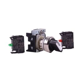 Siemens 3SU1150-2BF60-1MA0 1No 1NC 0-1 Işıklandırılabilir Kalıcı Metal Mandal Buton