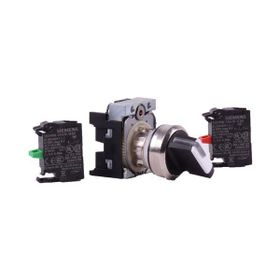 Siemens 3SU1150-2BF60-1MA0 1No 1NC 0-1 Işıklandırılabilir Kalıcı Metal Mandal Buton